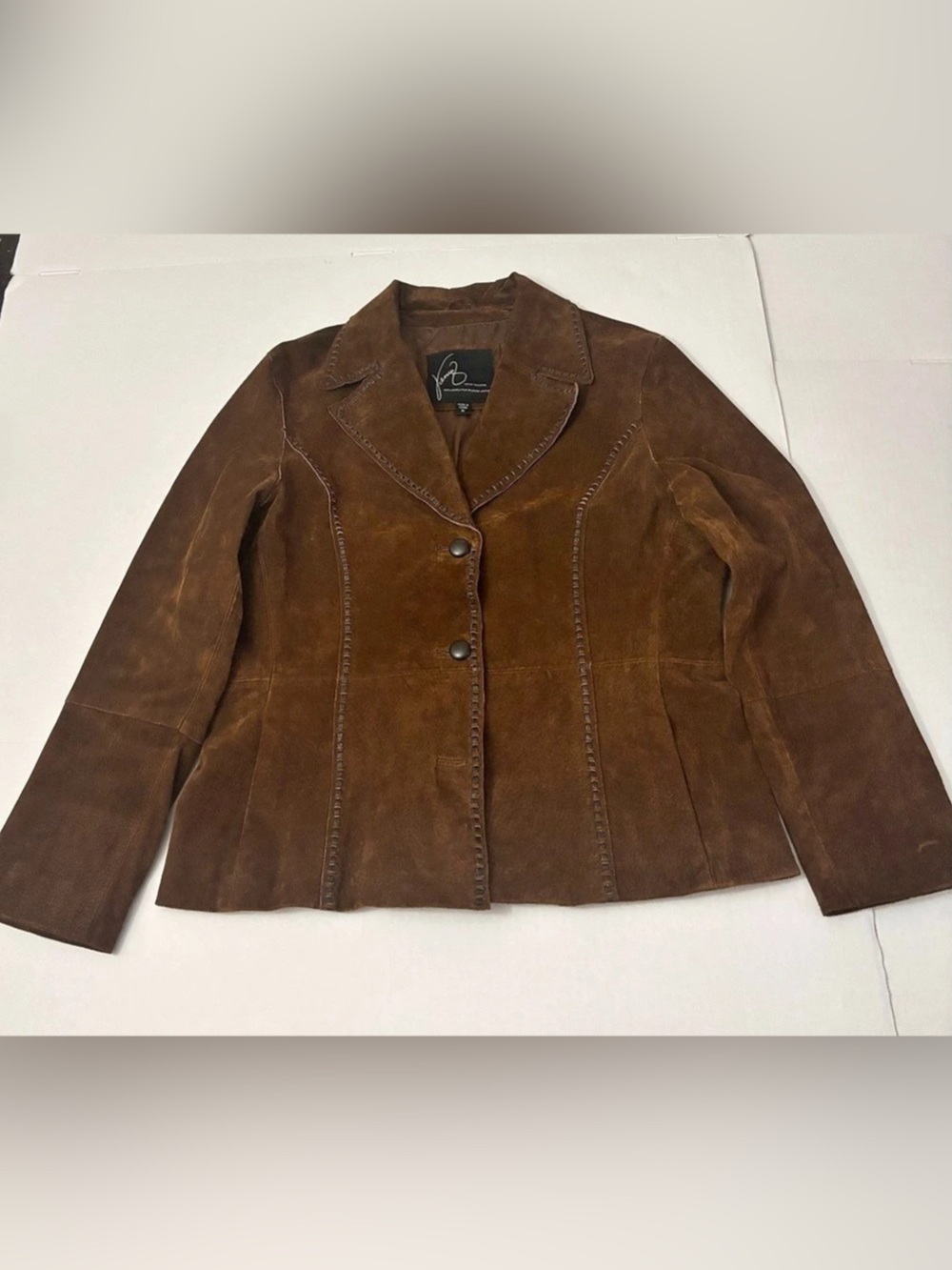 Venus Williams Wilsons Leather  Womens Leather Brown Jacket Size XL